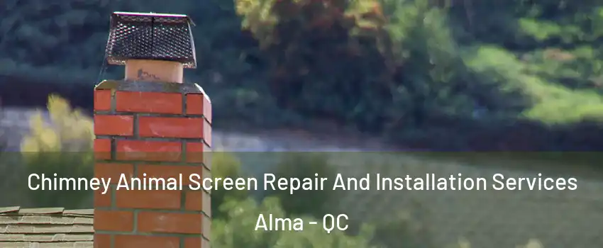  Chimney Animal Screen Repair And Installation Services Alma - QC