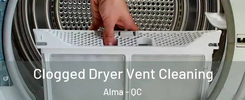  Clogged Dryer Vent Cleaning Alma - QC