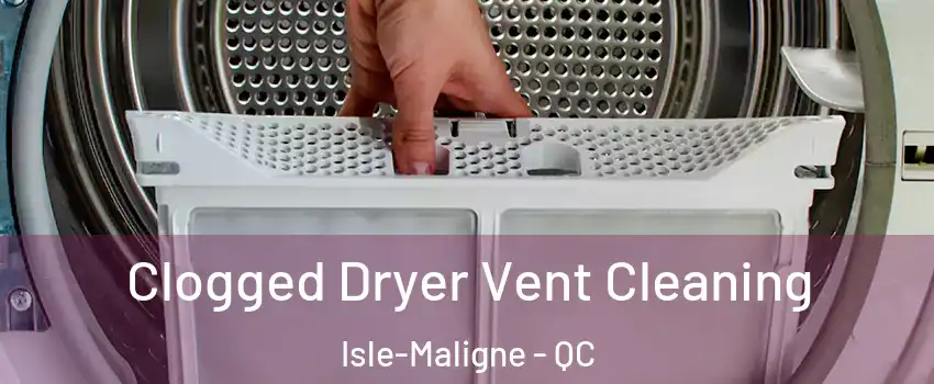  Clogged Dryer Vent Cleaning Isle-Maligne - QC