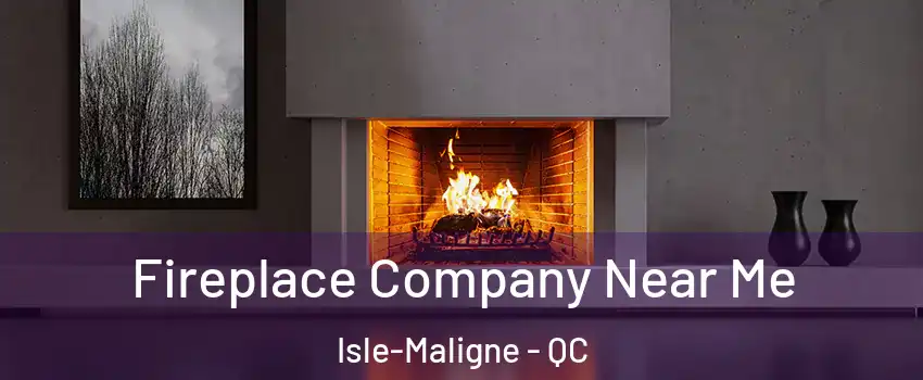  Fireplace Company Near Me Isle-Maligne - QC