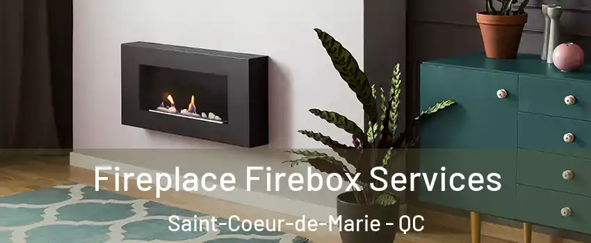  Fireplace Firebox Services Saint-Coeur-de-Marie - QC