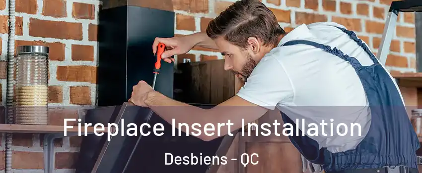  Fireplace Insert Installation Desbiens - QC