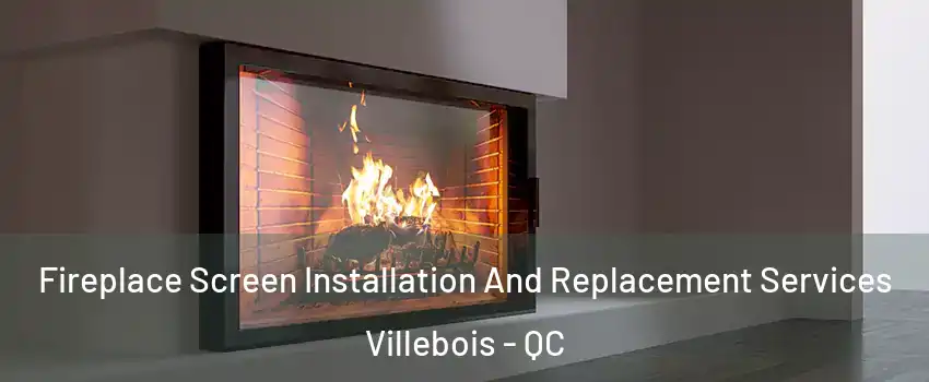 Fireplace Screen Installation And Replacement Services Villebois - QC