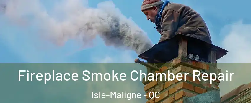  Fireplace Smoke Chamber Repair Isle-Maligne - QC