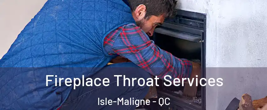  Fireplace Throat Services Isle-Maligne - QC