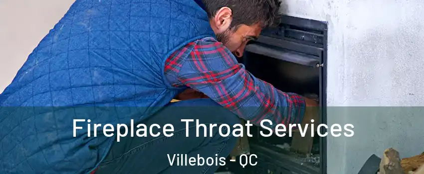  Fireplace Throat Services Villebois - QC