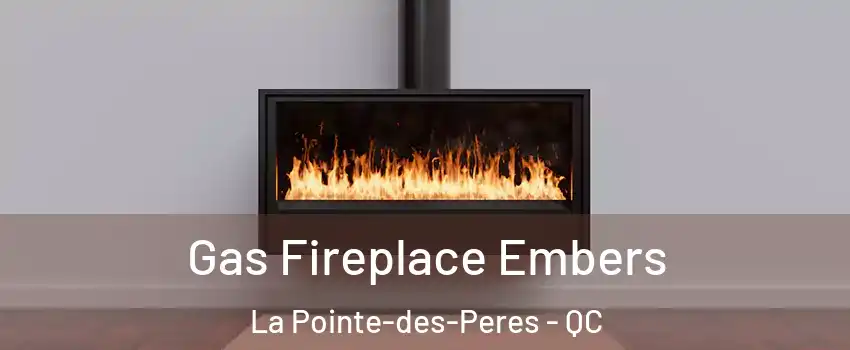  Gas Fireplace Embers La Pointe-des-Peres - QC