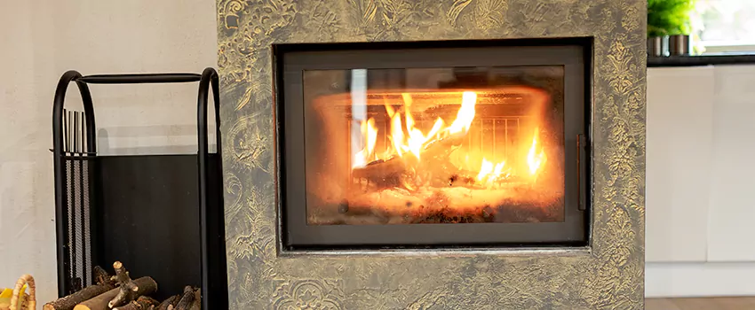 Decorative Electric Fireplace Installation in Alma, QC