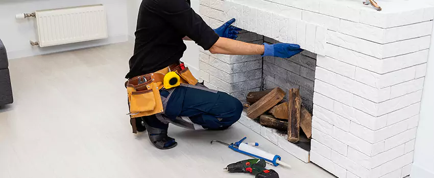 Fixing Electric Fireplace Problem in Alma, Quebec