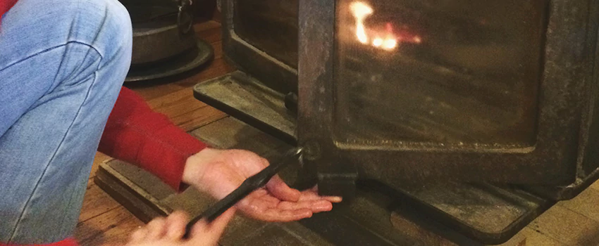 Gas Fireplace Inspection in Alma, Quebec