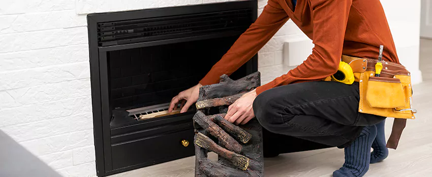 Metal Fireplace Installation in Alma, Quebec