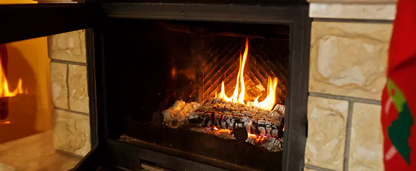 Gas Fireplace Ember Bed Design Services in Alma, Quebec
