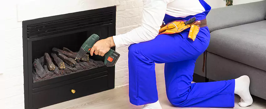 B-Vent Gas Fireplace Installation in Alma, QC