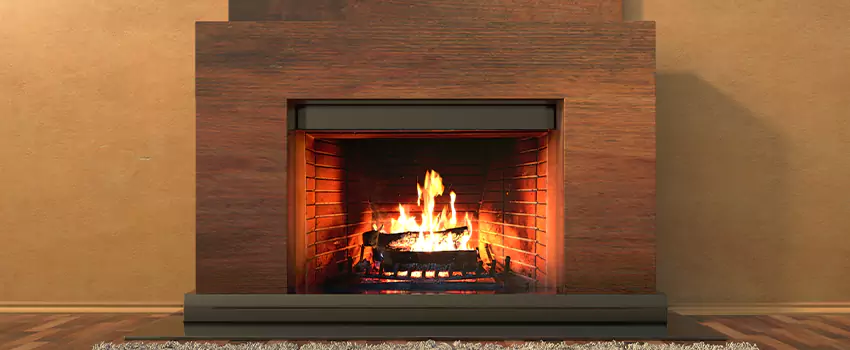 Mendota Hearth Landscape Fireplace Installation in Alma, Quebec