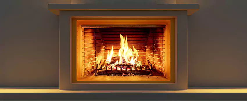 Open Flame Wood-Burning Fireplace Installation Services in Alma, Quebec