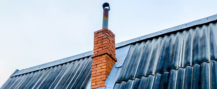 Aluminium Chimney Flashing Repair in Alma, QC