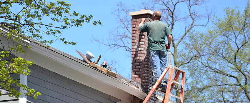 Chimney Crown Repair in Alma, Quebec
