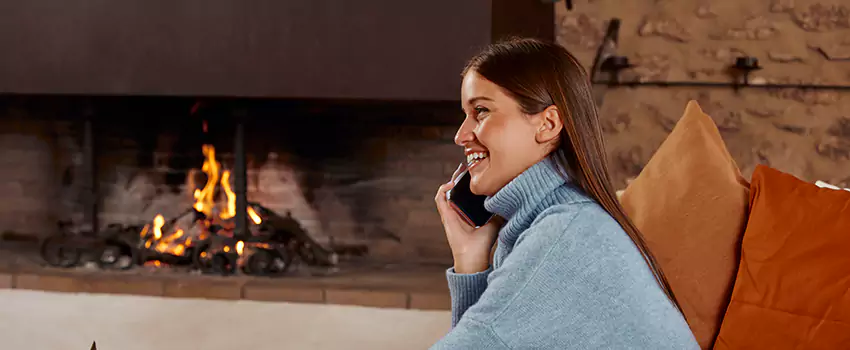 Dimplex Built-In Electric Fireplace Installation in Alma, QC