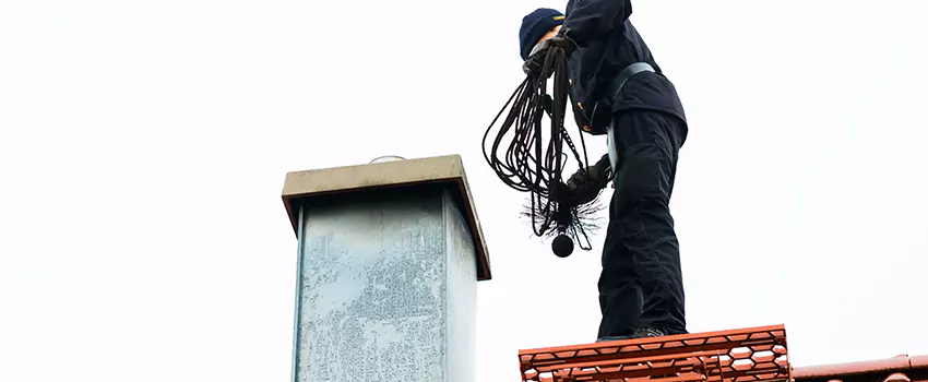 Gas Fireplace Flue Cleaning in Alma, Quebec