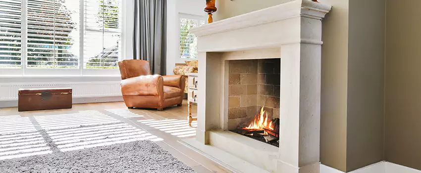 Osburn Fireplace Chimney's Top Damper Installation in Alma, QC