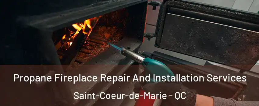 Propane Fireplace Repair And Installation Services Saint-Coeur-de-Marie - QC
